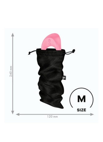 Sac de rangement sextoys noir taille M Treasure Bag Satisfyer - CC597859